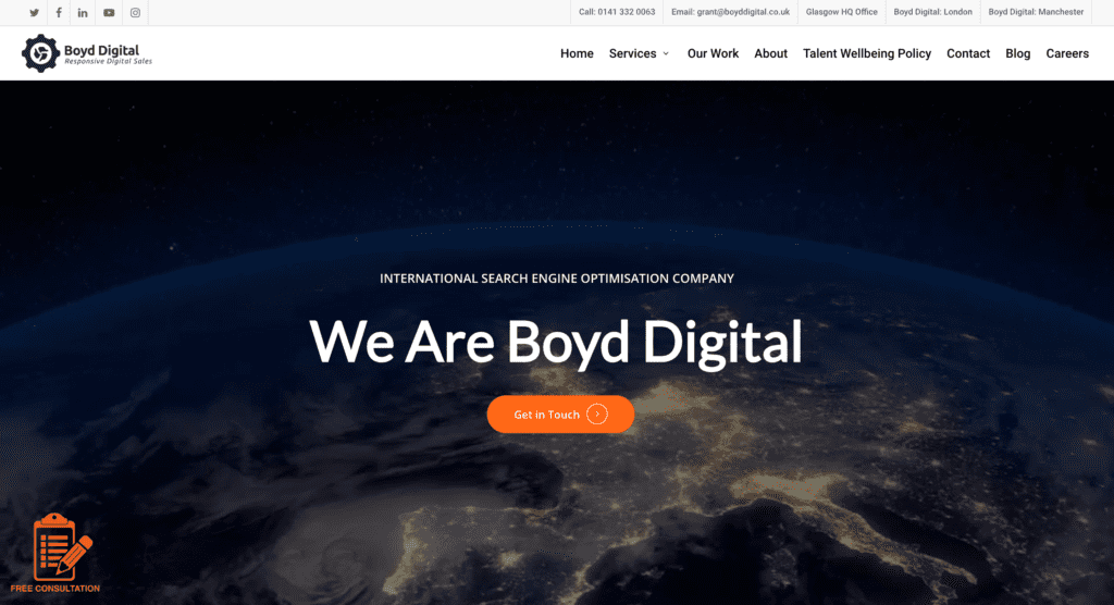 Boyd Digital Homepage